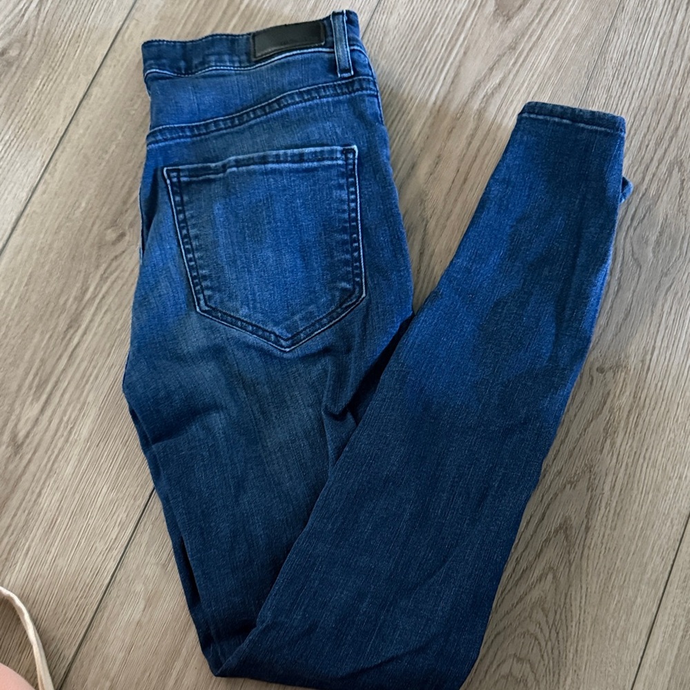 Dark Blue Denim Jeans